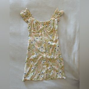 With Jean peach dress size XS